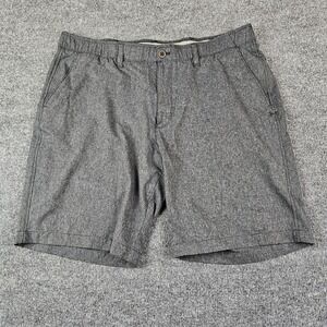 Under Armour Match Play Golf Shorts Mens's 40 HeatGear Loose Fit Gray Vented 10"